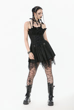 Load image into Gallery viewer, Gothic Dark Demon Pleated Dress DW997
