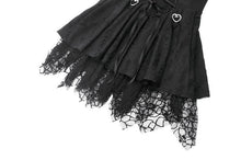 Load image into Gallery viewer, Gothic Dark Demon Pleated Dress DW997