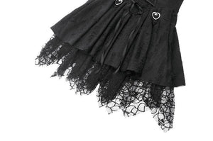 Gothic Dark Demon Pleated Dress DW997
