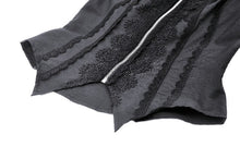 Load image into Gallery viewer, Punk black hollow spider-shaped shirt IW100