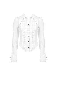 White Gothic Demon Shirt IW103WH