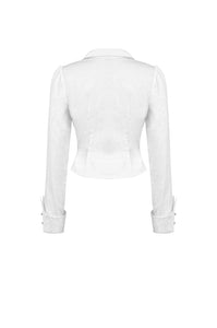 White Gothic Demon Shirt IW103WH