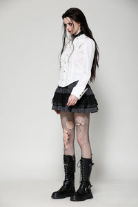 White Gothic Demon Shirt IW103WH
