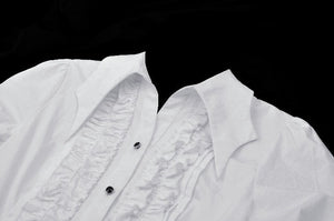 White Gothic Demon Shirt IW103WH