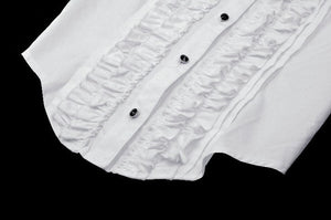 White Gothic Demon Shirt IW103WH