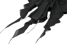 Load image into Gallery viewer, Deep V-neck gothic pleated blouse IW112-1