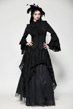 Load image into Gallery viewer, Gothic multi-Layer ruffled noble Top IW121
