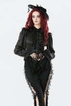Load image into Gallery viewer, Nocturne Ruffle Gothic Blouse IW131