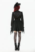 Load image into Gallery viewer, Nocturne Ruffle Gothic Blouse IW131