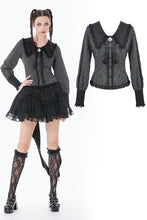 Load image into Gallery viewer, Gothic Peter Pan Collar Lace Shirt IW134 - Gothlolibeauty