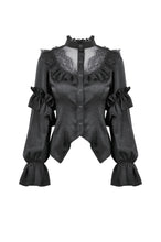 Load image into Gallery viewer, Raven’s Kiss Gothic Court Blouse IW136