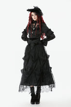 Load image into Gallery viewer, Raven’s Kiss Gothic Court Blouse IW136