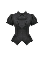 Load image into Gallery viewer, Gothic Lace Waist-Shaping Blouse IW138 - Gothlolibeauty