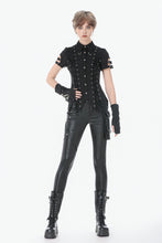 Load image into Gallery viewer, Ruptured Lace-Up Punk Shirt IW139 - Gothlolibeauty