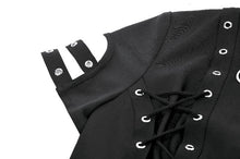 Load image into Gallery viewer, Ruptured Lace-Up Punk Shirt IW139 - Gothlolibeauty