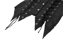 Load image into Gallery viewer, Ruptured Lace-Up Punk Shirt IW139 - Gothlolibeauty