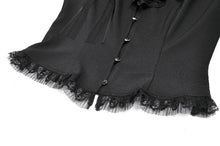 Load image into Gallery viewer, Courtly Cross Gem Gothic Blouse IW140 - Gothlolibeauty