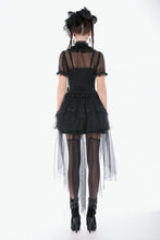 Load image into Gallery viewer, Courtly Sheer Lace Ruffle Blouse IW142 - Gothlolibeauty