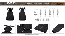 Load image into Gallery viewer, Batwing loose hoodie cardigan JW255