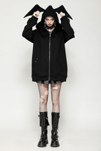 Load image into Gallery viewer, Batwing loose hoodie cardigan JW255