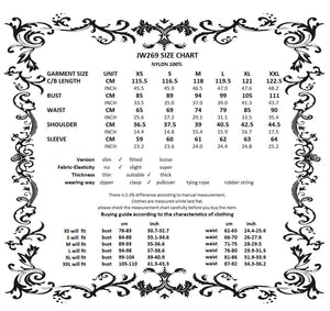 Gothic Classic Heart-Shaped Hollow-Out Tailcoat  JW269