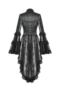 Gothic Classic Heart-Shaped Hollow-Out Tailcoat  JW269