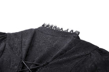 Load image into Gallery viewer, Gothic Hollow Pattern Sheer Tailcoat JW271