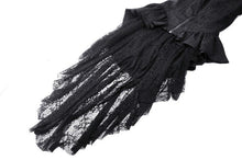 Load image into Gallery viewer, Gothic Hollow Pattern Sheer Tailcoat JW271