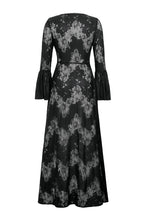 Load image into Gallery viewer, Gothic Lace Trimmed Elegant Long Robe JW274