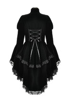 Load image into Gallery viewer, Thorn Oath Gothic Tiered Hem High Low Jacket JW288