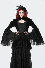 Load image into Gallery viewer, Thorn Oath Gothic Tiered Hem High Low Jacket JW288