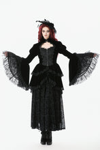 Load image into Gallery viewer, Thorn Oath Gothic Tiered Hem High Low Jacket JW288