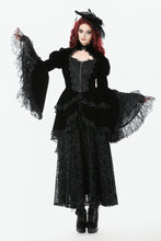 Load image into Gallery viewer, Thorn Oath Gothic Tiered Hem High Low Jacket JW288