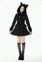 Load image into Gallery viewer, Cute Cat Ear Fuzzy Hoodie Coat JW291