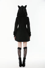 Load image into Gallery viewer, Cute Cat Ear Fuzzy Hoodie Coat JW291