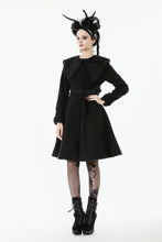 Load image into Gallery viewer, Gothic Bowknot Embroidered Warm Coat JW292