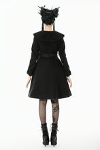 Load image into Gallery viewer, Gothic Bowknot Embroidered Warm Coat JW292