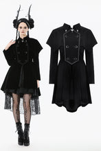 Load image into Gallery viewer, Gothic Bat-Winged Witch Velvet Coat JW293