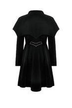 Load image into Gallery viewer, Gothic Bat-Winged Witch Velvet Coat JW293