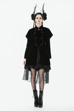 Load image into Gallery viewer, Gothic Bat-Winged Witch Velvet Coat JW293