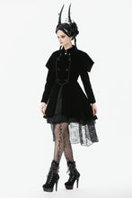 Load image into Gallery viewer, Gothic Bat-Winged Witch Velvet Coat JW293