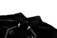 Load image into Gallery viewer, Gothic Bat-Winged Witch Velvet Coat JW293