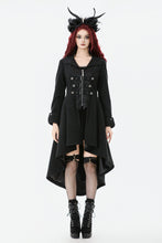 Load image into Gallery viewer, Gothic PU Leather Trench Coat JW295