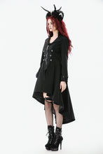 Load image into Gallery viewer, Gothic PU Leather Trench Coat JW295
