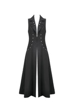 Load image into Gallery viewer, Punk Sleeveless Long Fitted Coat JW300 - Gothlolibeauty