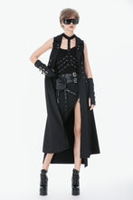 Load image into Gallery viewer, Punk Sleeveless Long Fitted Coat JW300 - Gothlolibeauty