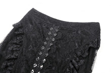 Load image into Gallery viewer, Gothic Lace and Mesh Mermaid Skirt KW365