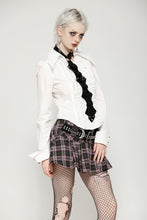 Load image into Gallery viewer, Punk Pink Plaid Mini Skirt KW374