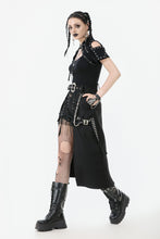 Load image into Gallery viewer, Rebel Gear Punk Chain Skirt KW388