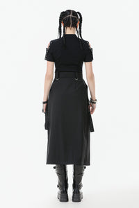 Rebel Gear Punk Chain Skirt KW388